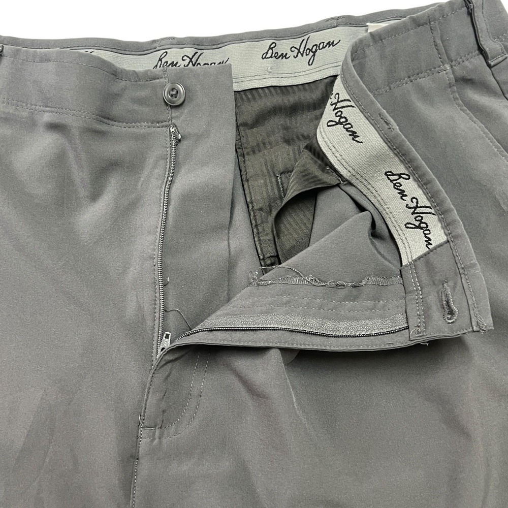 Ben Hogan Men's Performance Golf Shorts Gray Size 44 Pockets Flat Front Casual - Picture 3 of 8